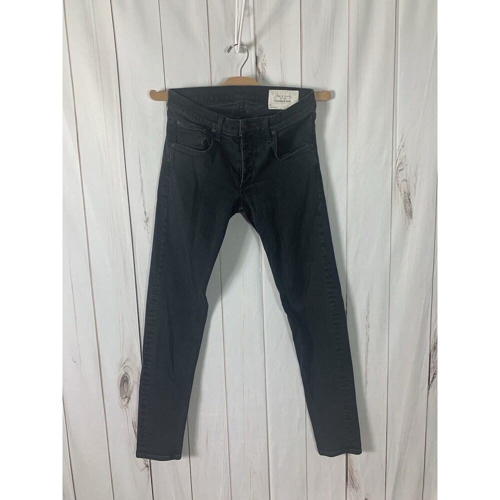 Rag & Bone Men’s Black Jeans Size 32 Fit 1 Standard Skinny Leg Model M1224K302